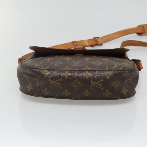 Authentic LOUIS VUITTON Monogram Saint Cloud GM Shoulder Bag Vintage M51242 - Picture 12 of 16